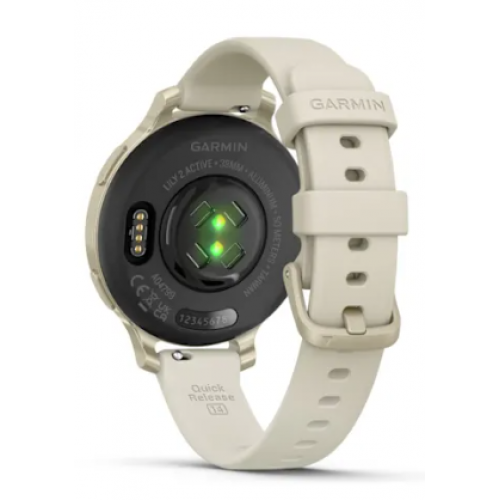Garmin Lily 2 Active Lunar Gold/Bone silikonski remen